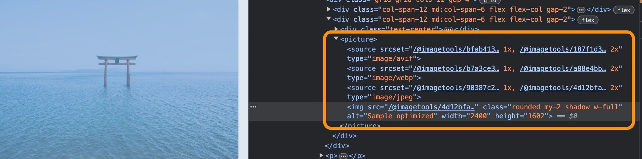 Optimize edilmiş resim formatları