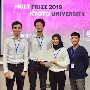 Winner of Hult Prize Kyoto University