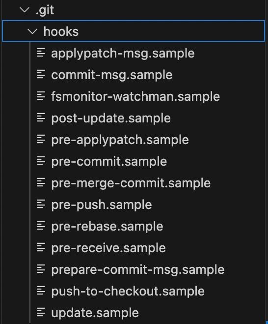Git Hooks Subfolder